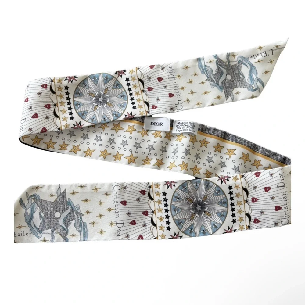 DIOR Mitzah scarf w/box